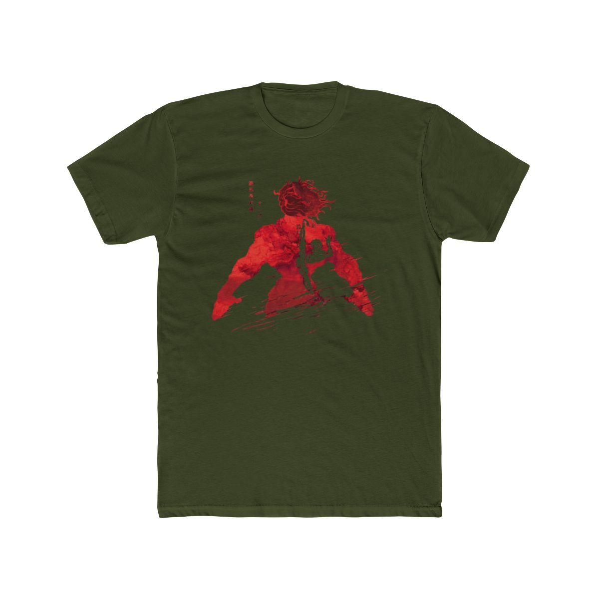Demon Legacy:Hanma Baki Manga/Anime T Shirt - alternate angle 5, merchandise