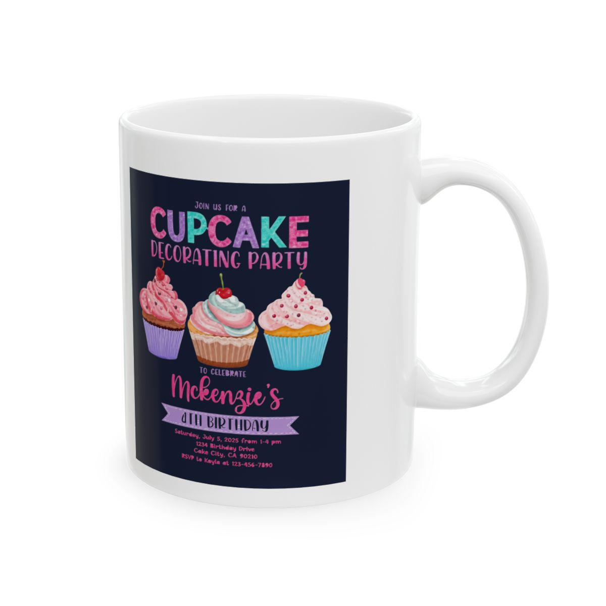 Cupcake Decorating Party Invitation, Editable Baki Invitation