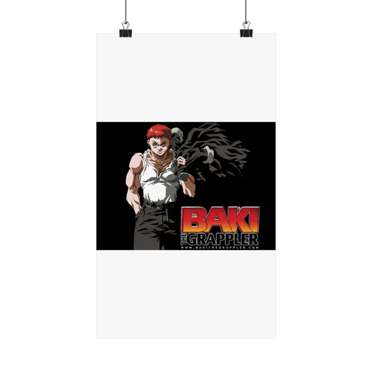 Baki the Grappler Anime Fabric Wall Scroll Poster (32 x 24) Inches. [WP]Baki-6 (L) - Official Posters & Wall Art merchandise
