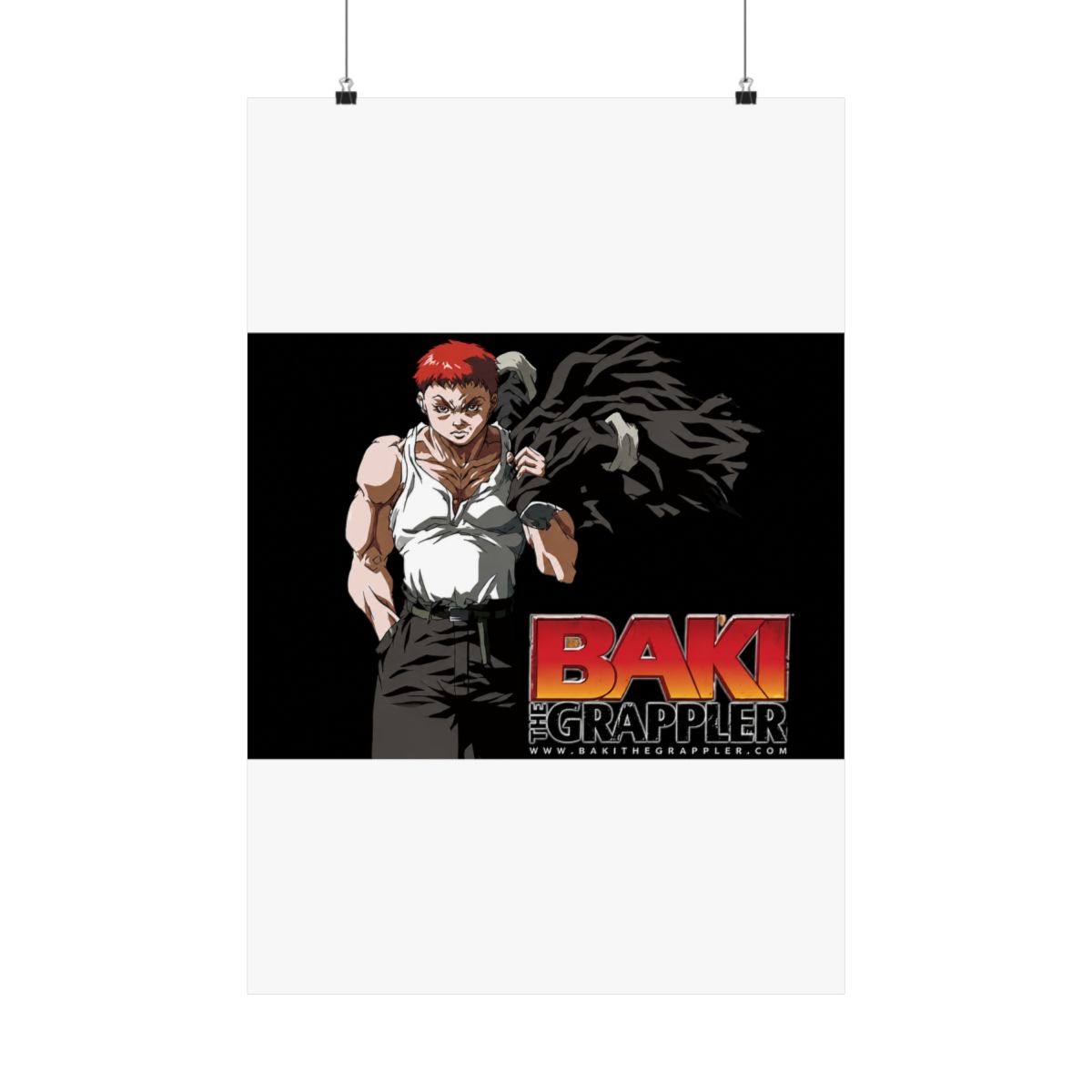 Baki the Grappler Anime Fabric Wall Scroll Poster (32 x 24) Inches. [WP]Baki-6 (L) - Official posters merchandise