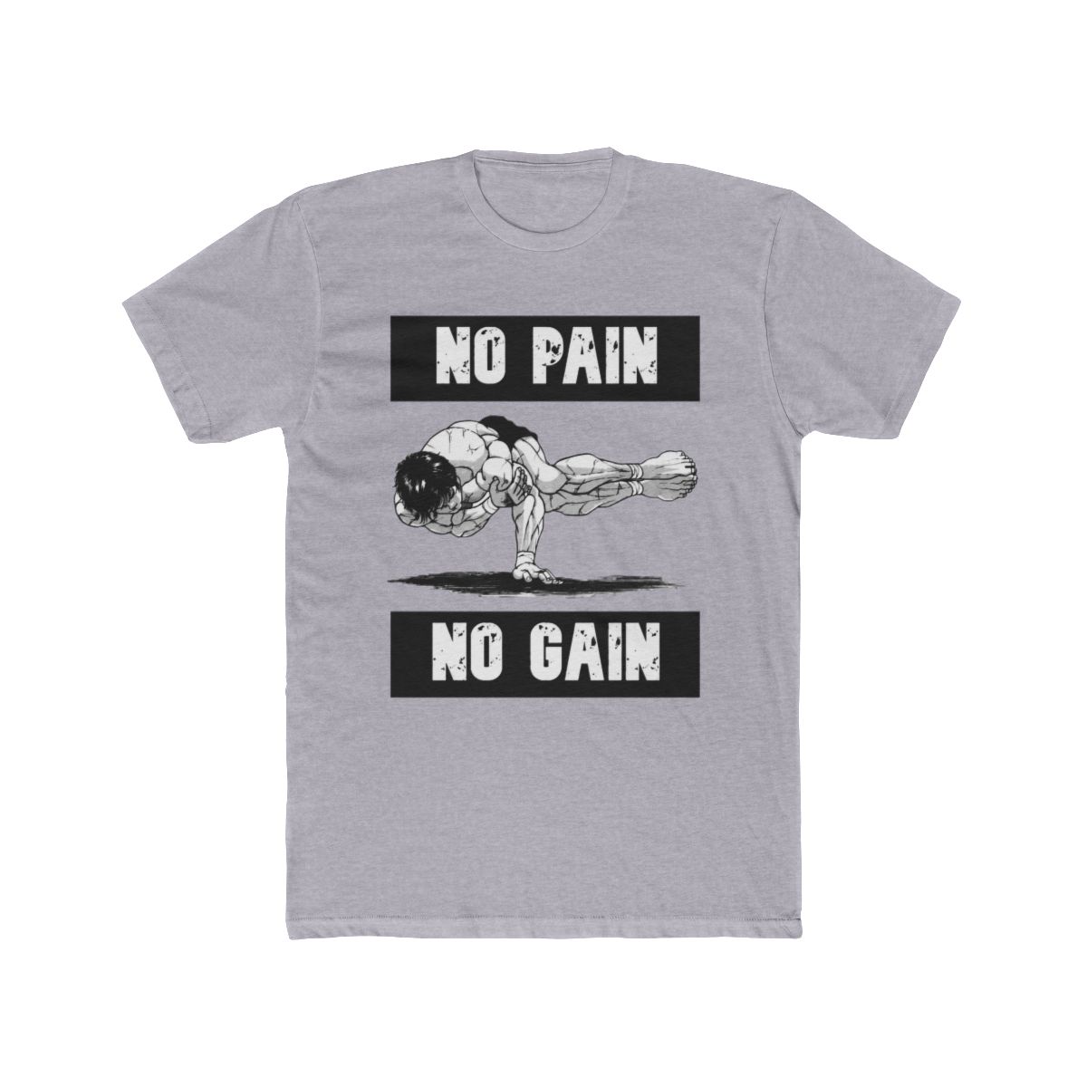 Baki Pose No Pain No Gain T Shirt