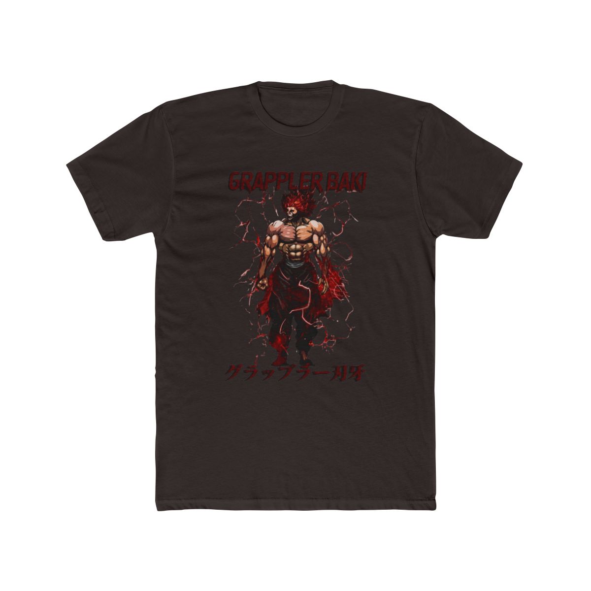 Grappler Baki - Baki hanma T Shirt - alternate angle 3, merchandise