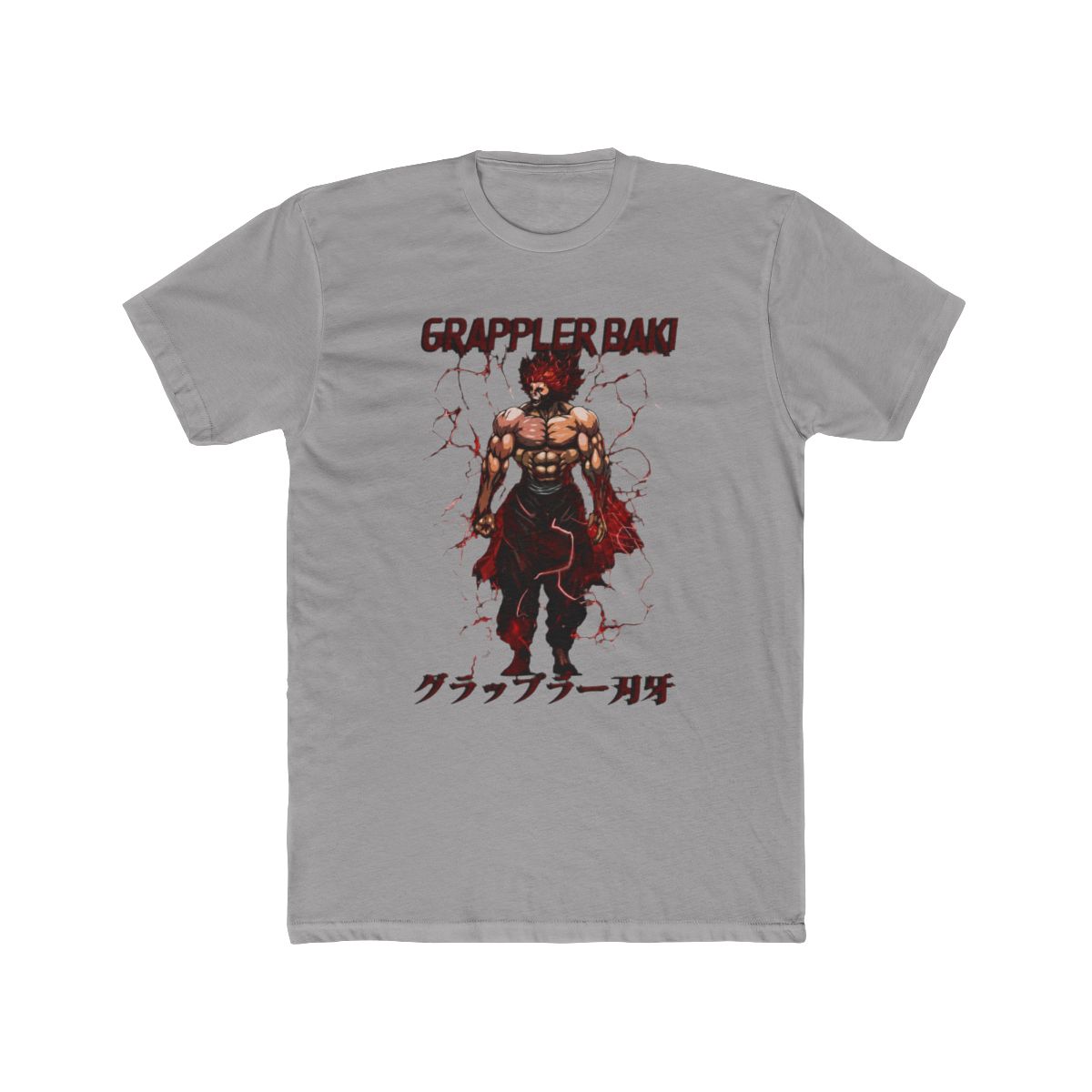 Grappler Baki - Baki hanma T Shirt - alternate angle 2, merchandise