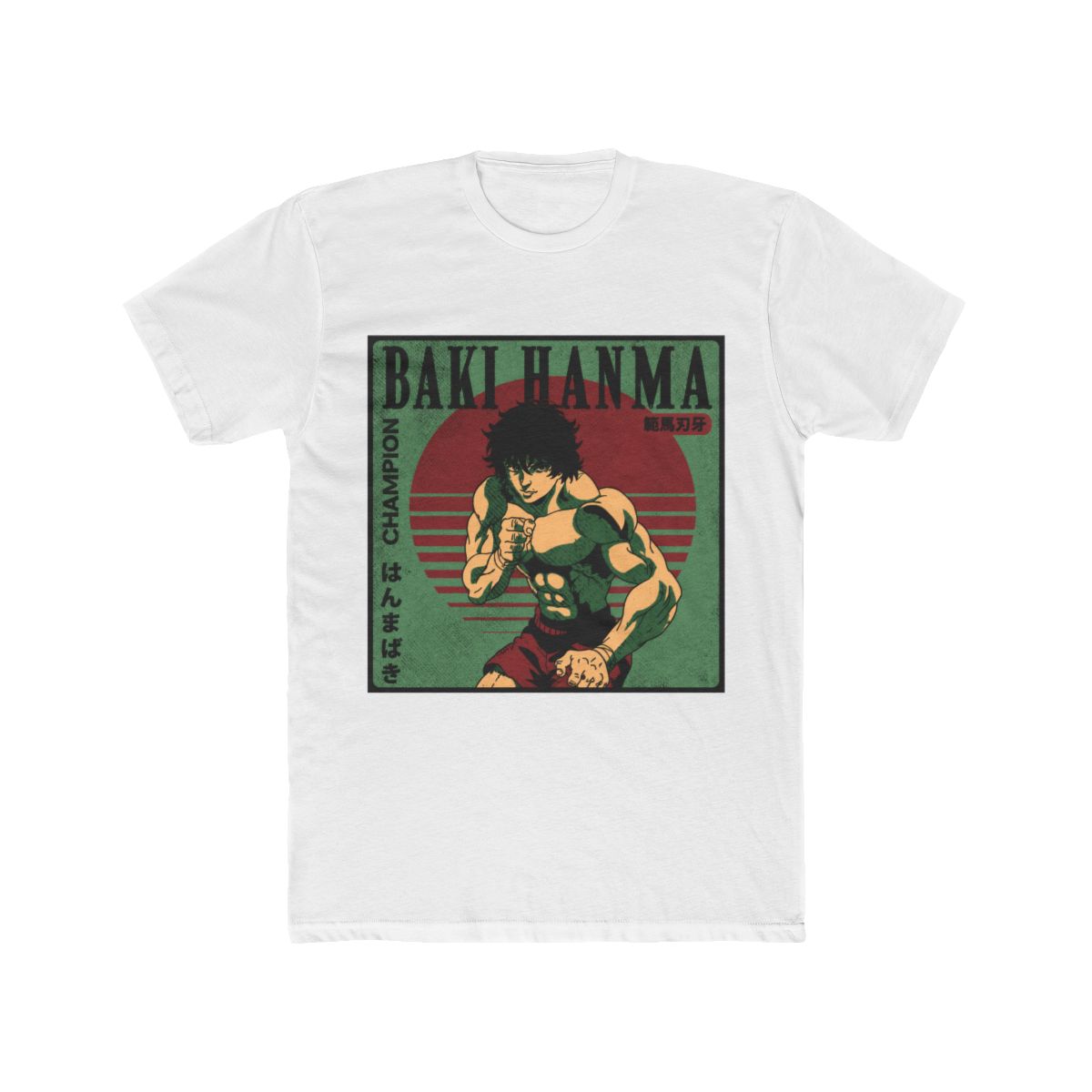 Vintage Baki HAnma Champion T Shirt - Official t-shirts merchandise