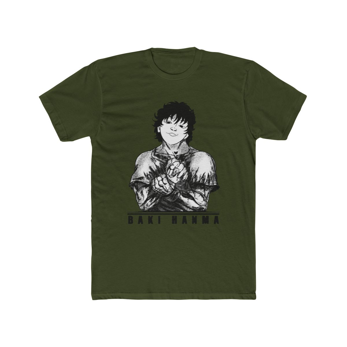Baki hanma T Shirt - alternate angle 4, merchandise