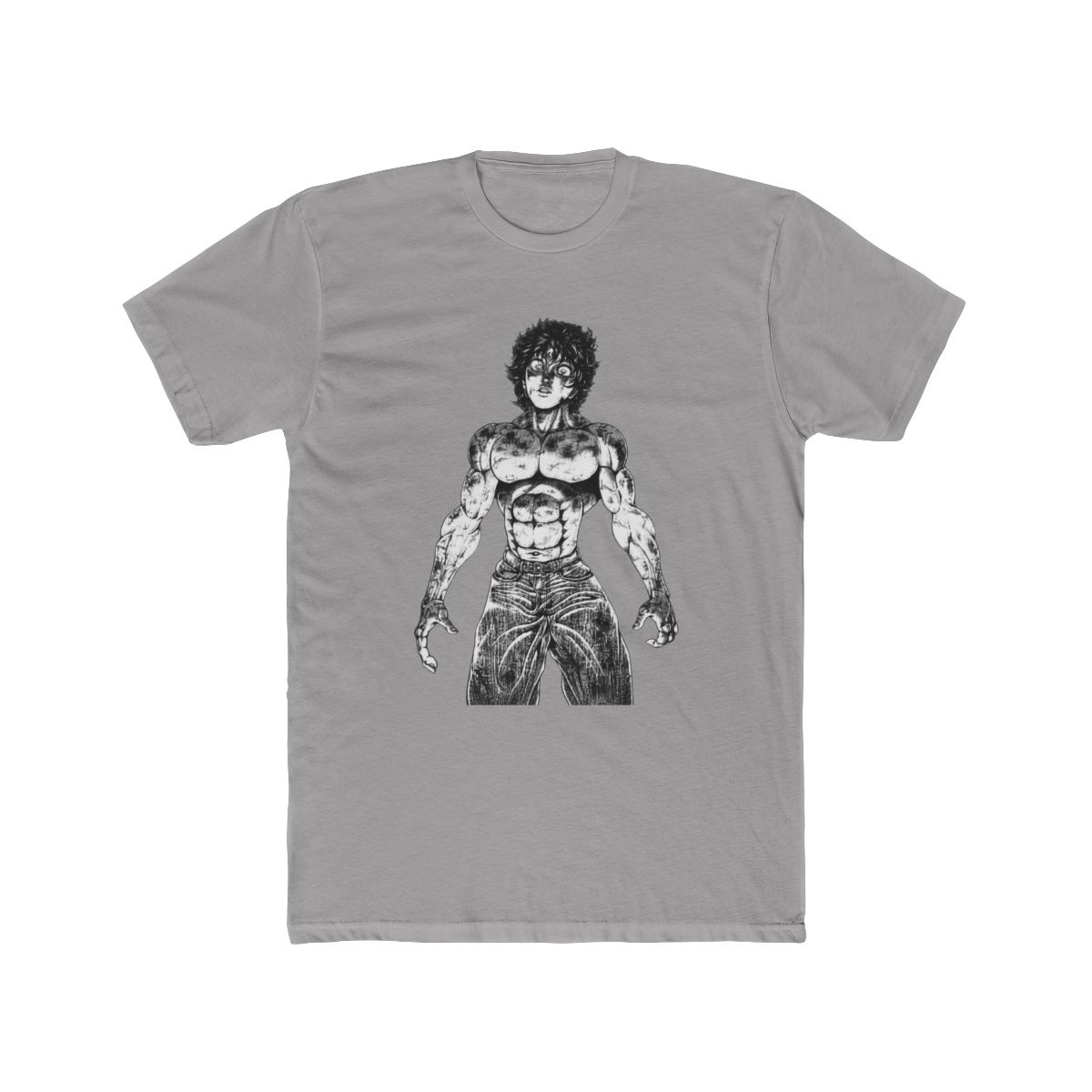 Baki-Hanma T Shirt - alternate angle 2, merchandise
