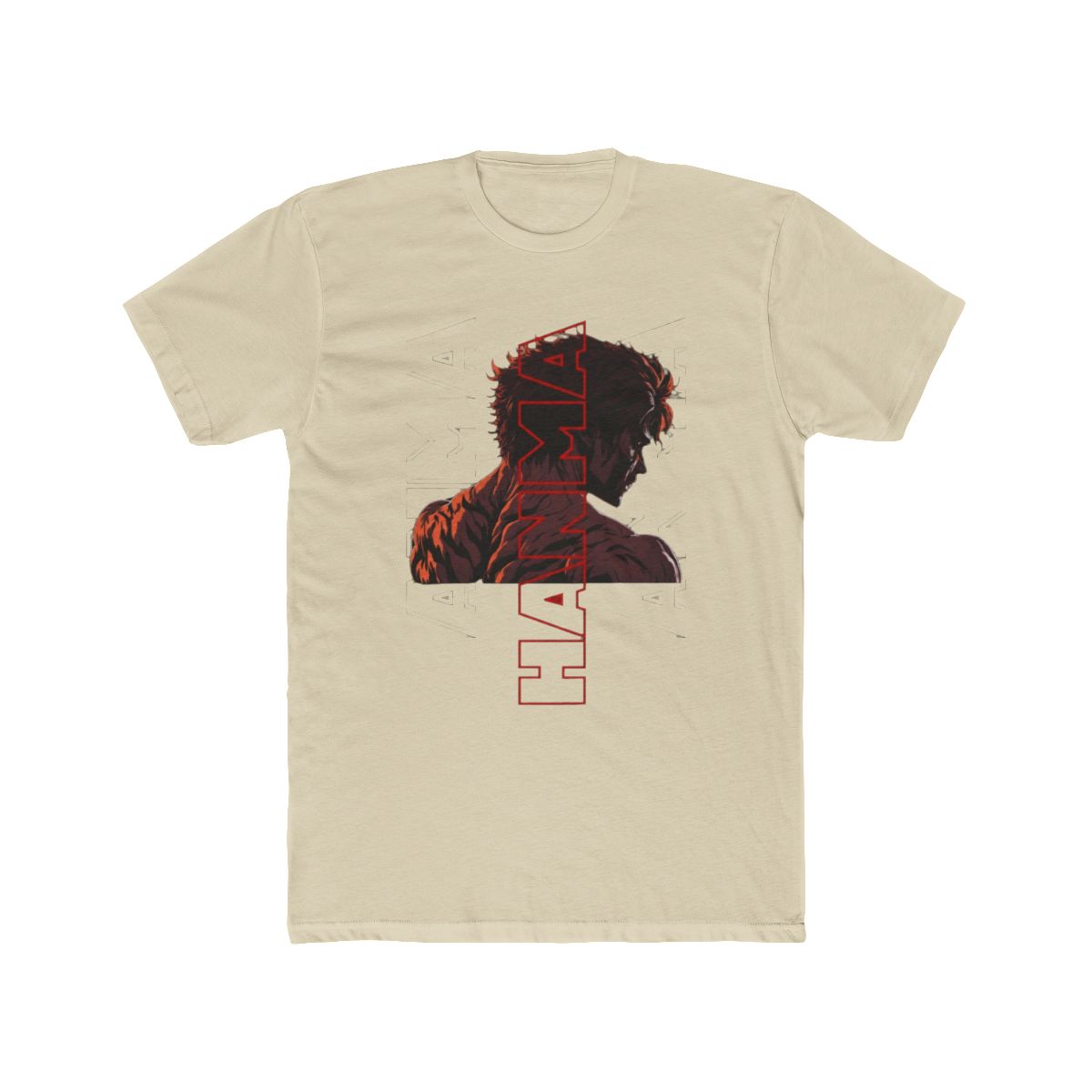 hanma baki the grappler spirit T Shirt - alternate angle 4, merchandise