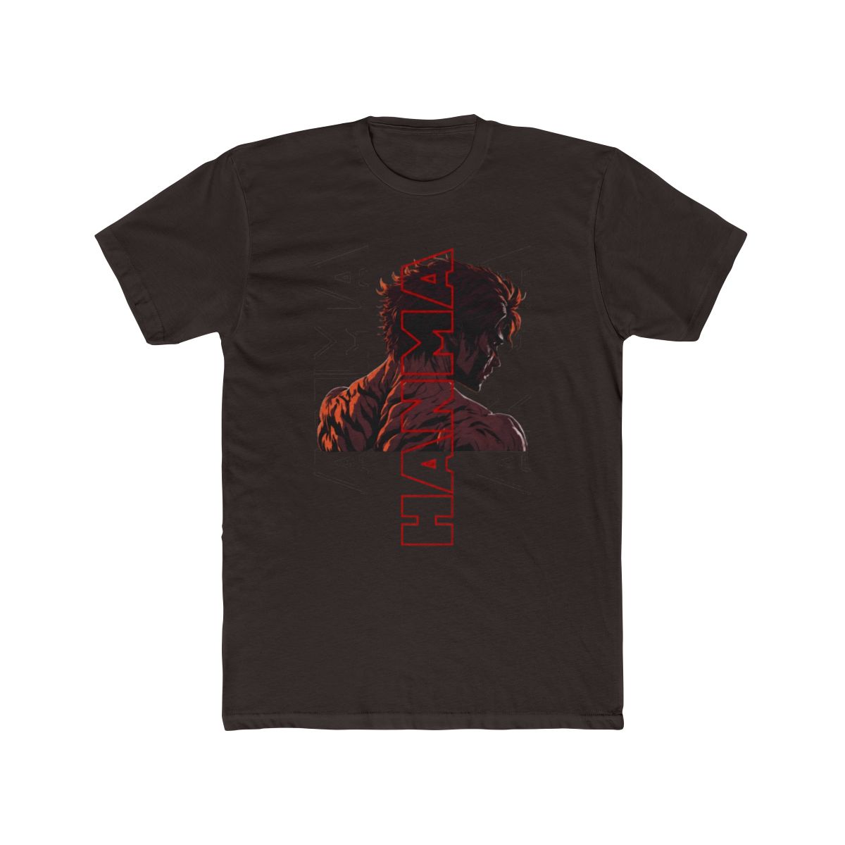 hanma baki the grappler spirit T Shirt - alternate angle 3, merchandise