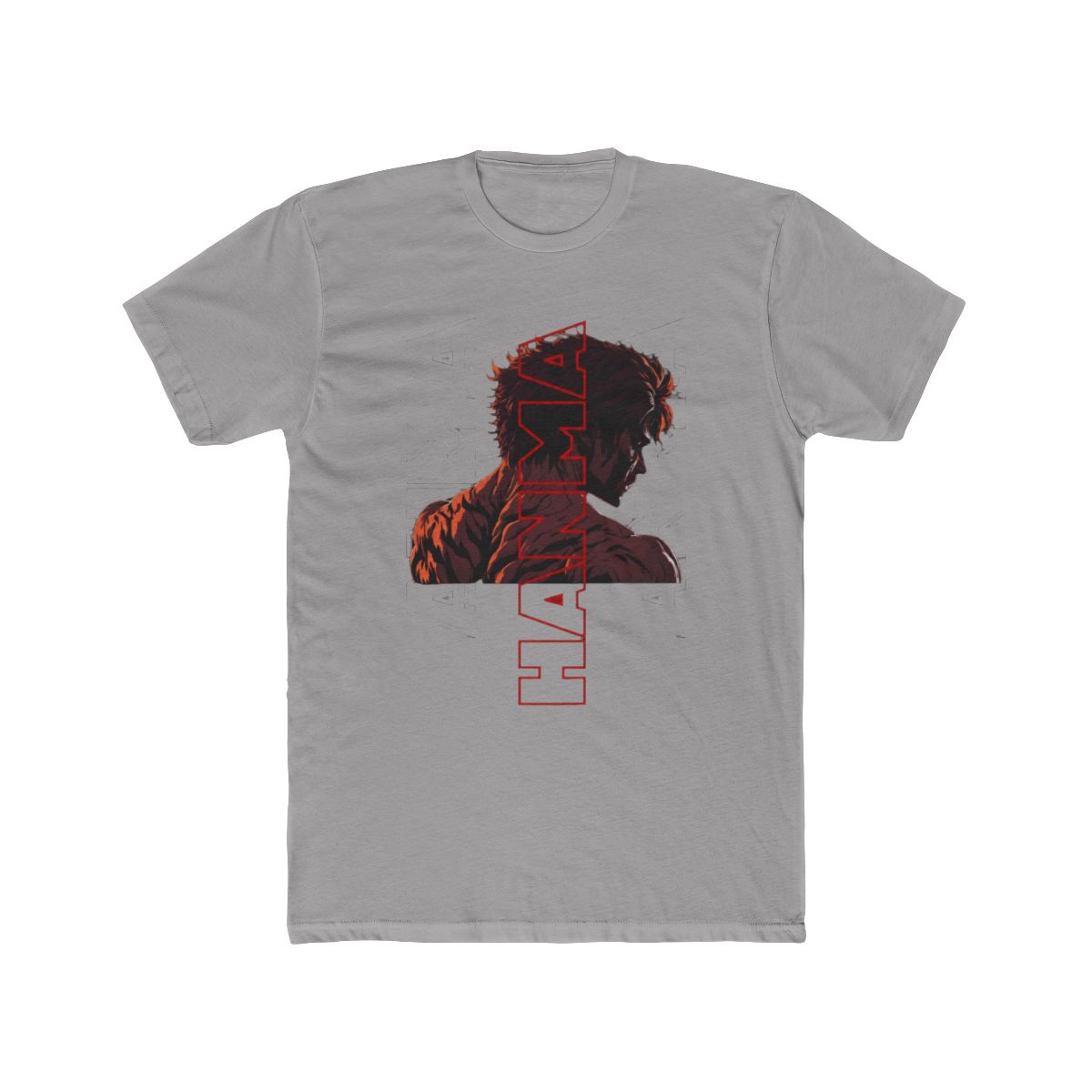 hanma baki the grappler spirit T Shirt - alternate angle 2, merchandise