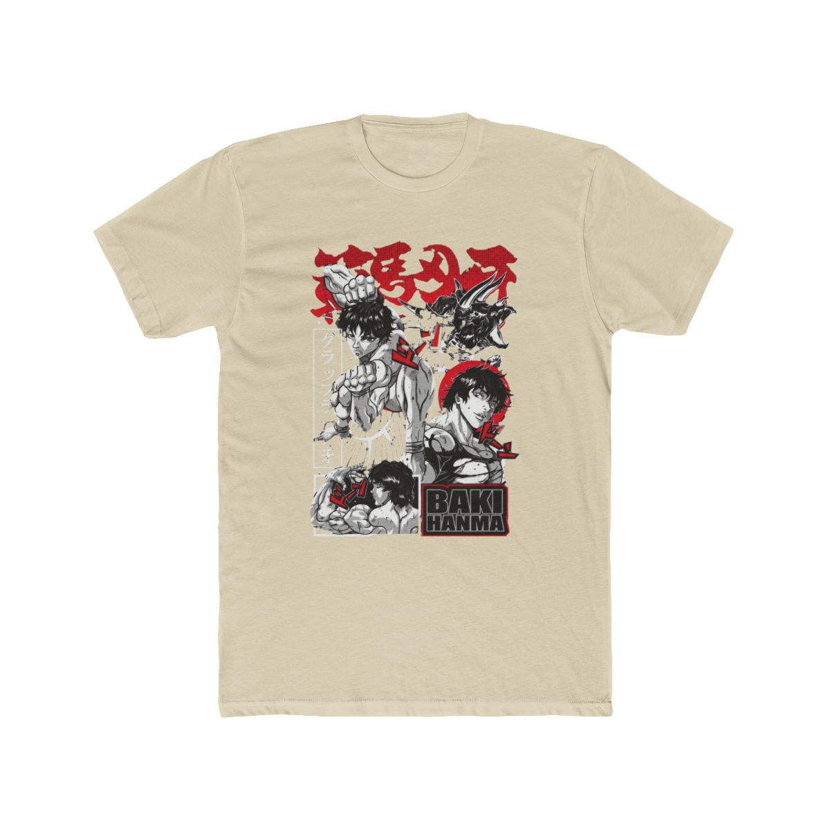 Baki Hanma: A Legacy of Power in Baki T Shirt - alternate angle 4, merchandise