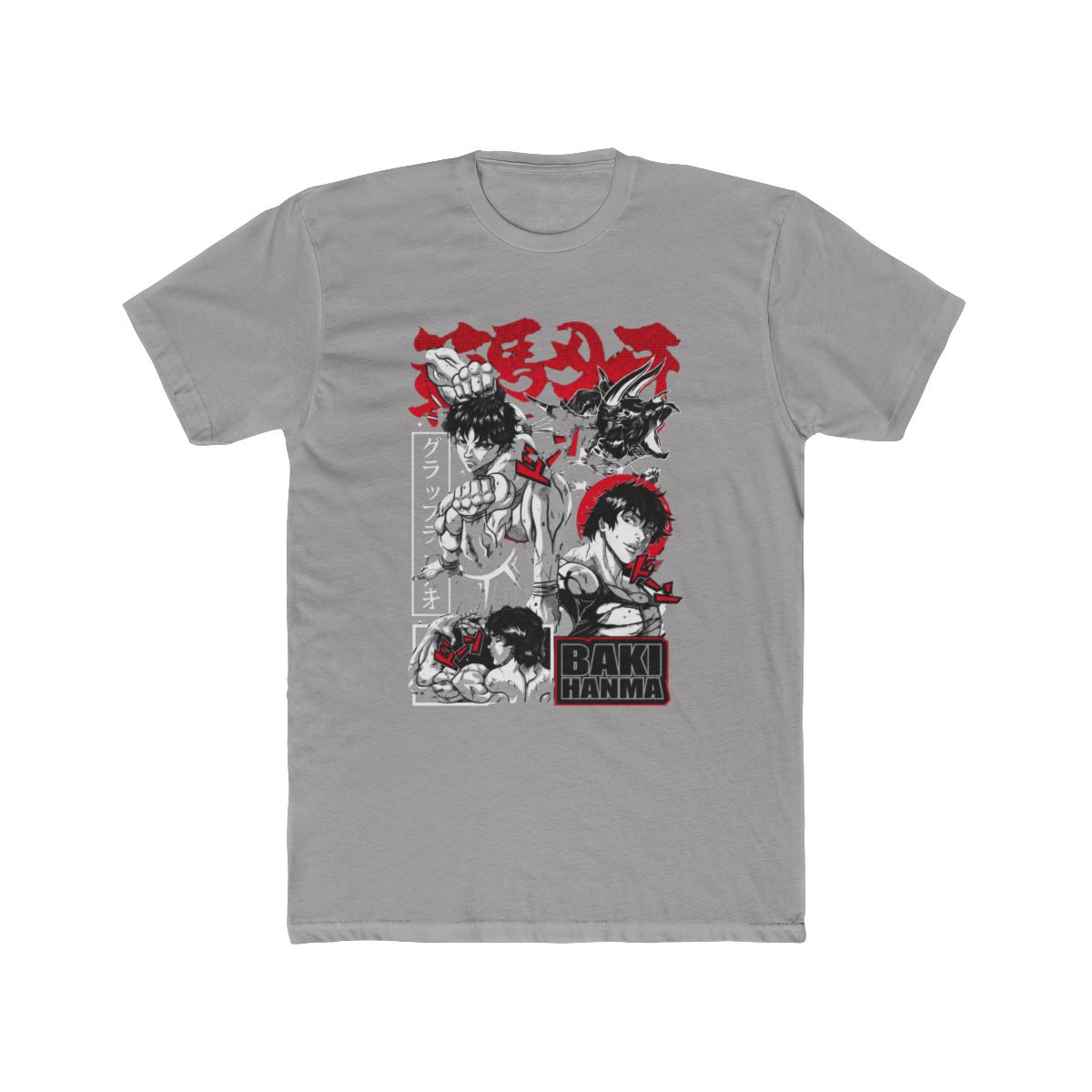 Baki Hanma: A Legacy of Power in Baki T Shirt - alternate angle 2, merchandise