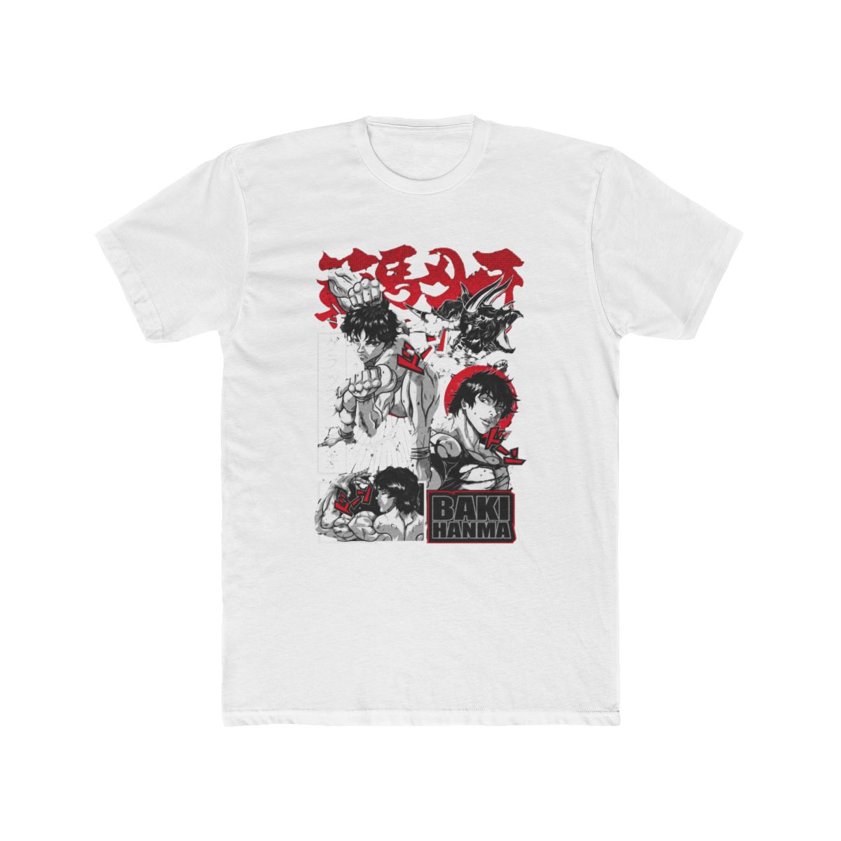 Baki Hanma: A Legacy of Power in Baki T Shirt - Official t-shirts merchandise
