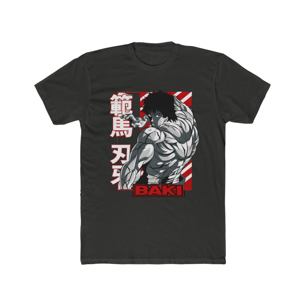 Baki Power Stance T Shirt - alternate angle 5, merchandise