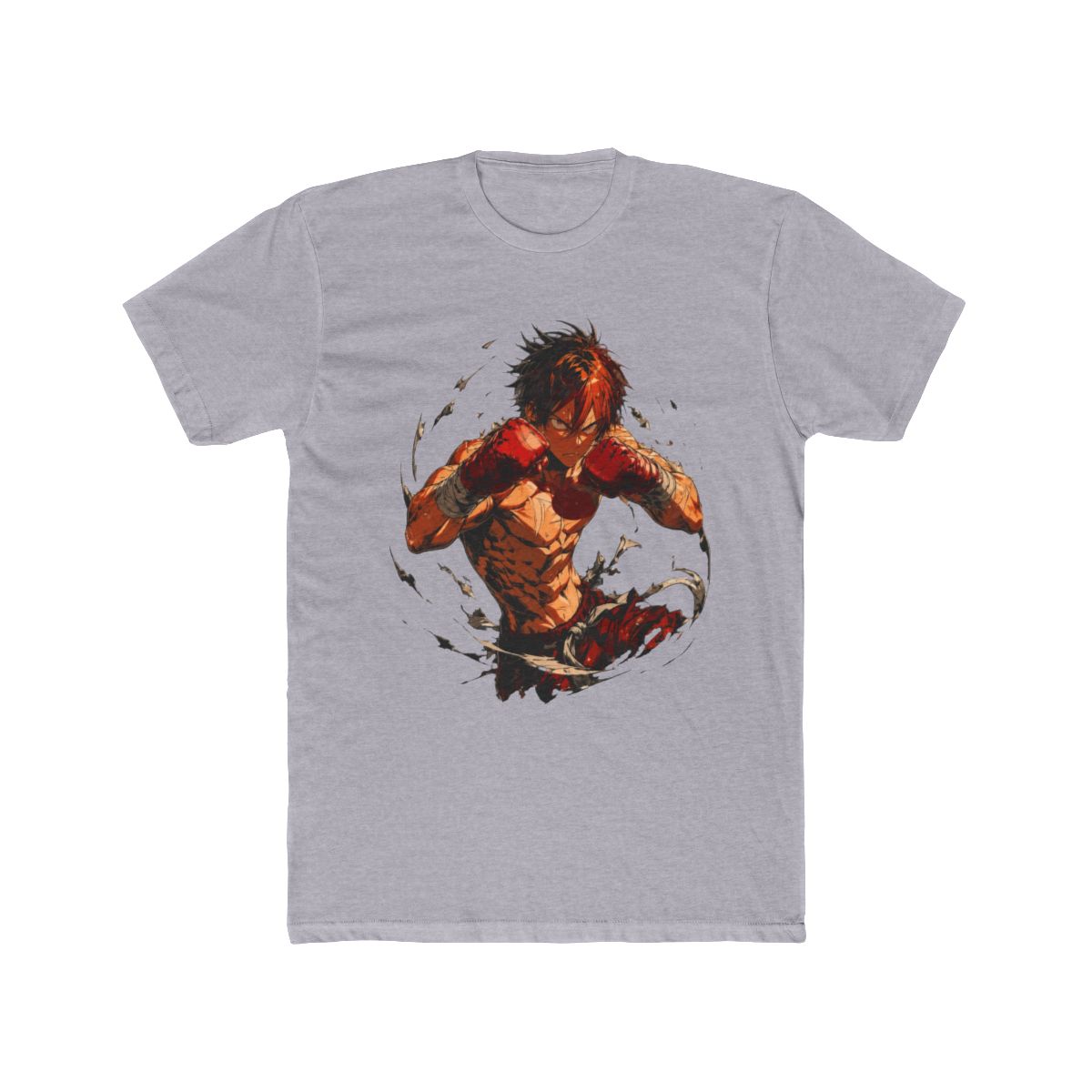 Baki Hanma Intense Martial Arts Fight T Shirt