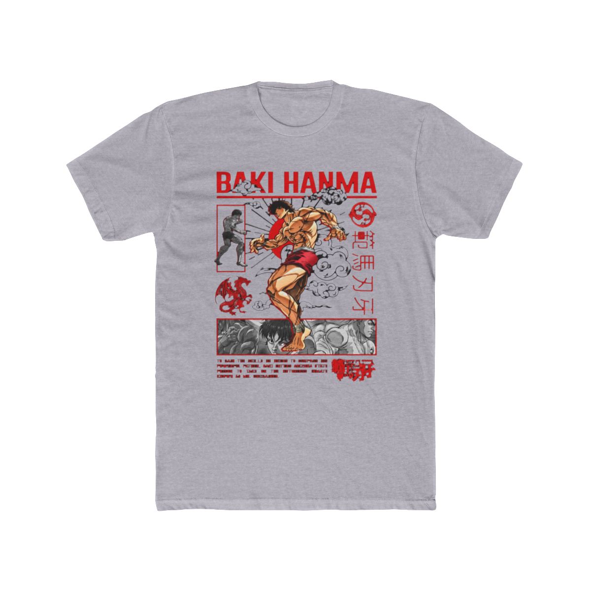 Baki Hanma The Ultimate Fighter Anime T Shirt