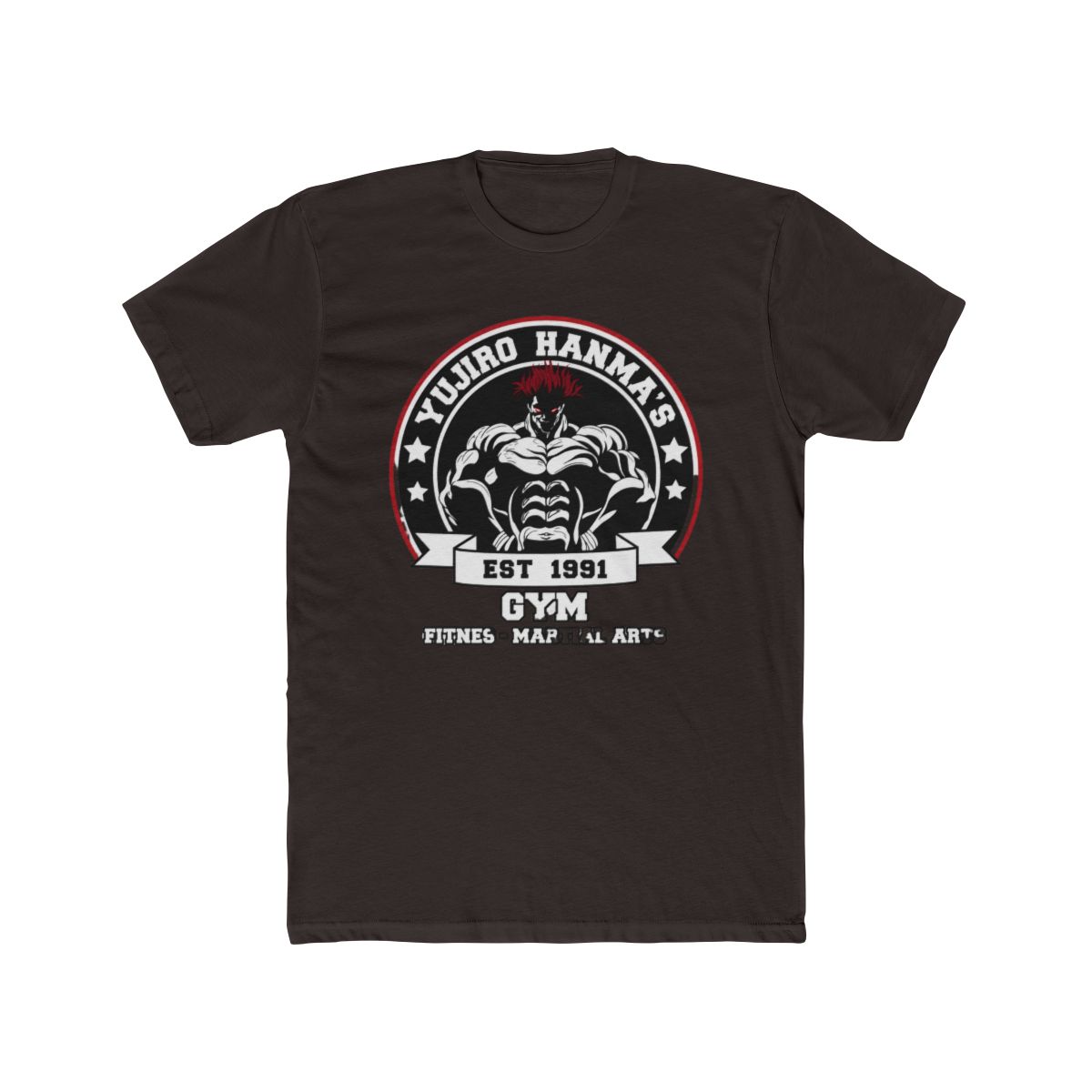 Yujiro Hanma’s GYM T Shirt | Baki - alternate angle 2, merchandise