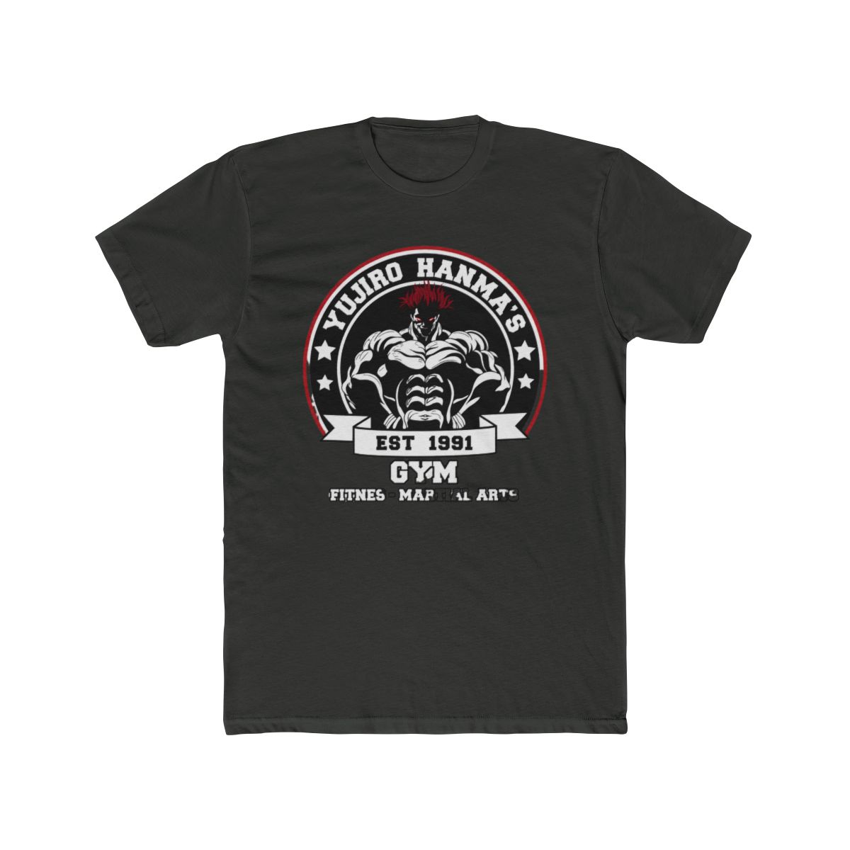 Yujiro Hanma’s GYM T Shirt | Baki - alternate angle 5, merchandise