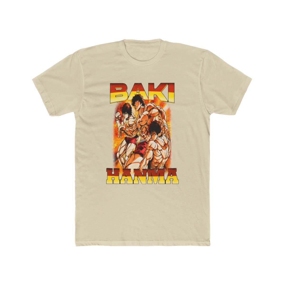 Baki Hanma The Grappler Fanart T Shirt - alternate angle 4, merchandise