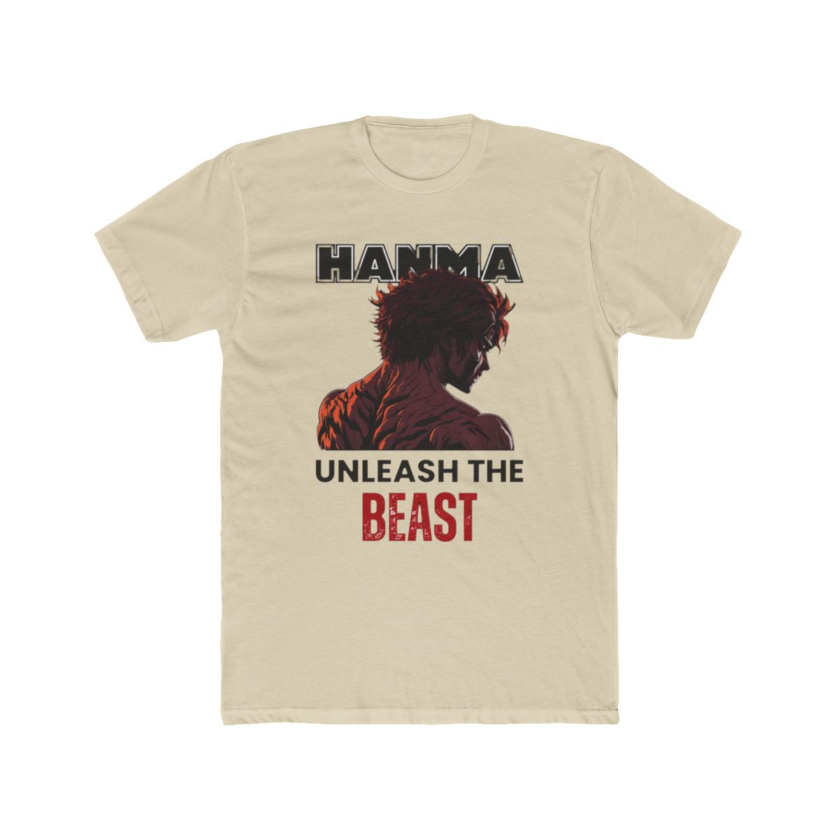 Baki Hanma the grappler Training T Shirt - alternate angle 4, merchandise