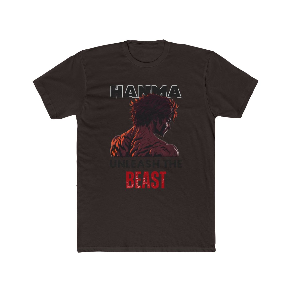 Baki Hanma the grappler Training T Shirt - alternate angle 3, merchandise