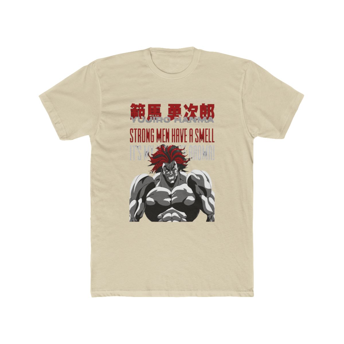 Yujiro Hanma T Shirt | Baki - alternate angle 4, merchandise