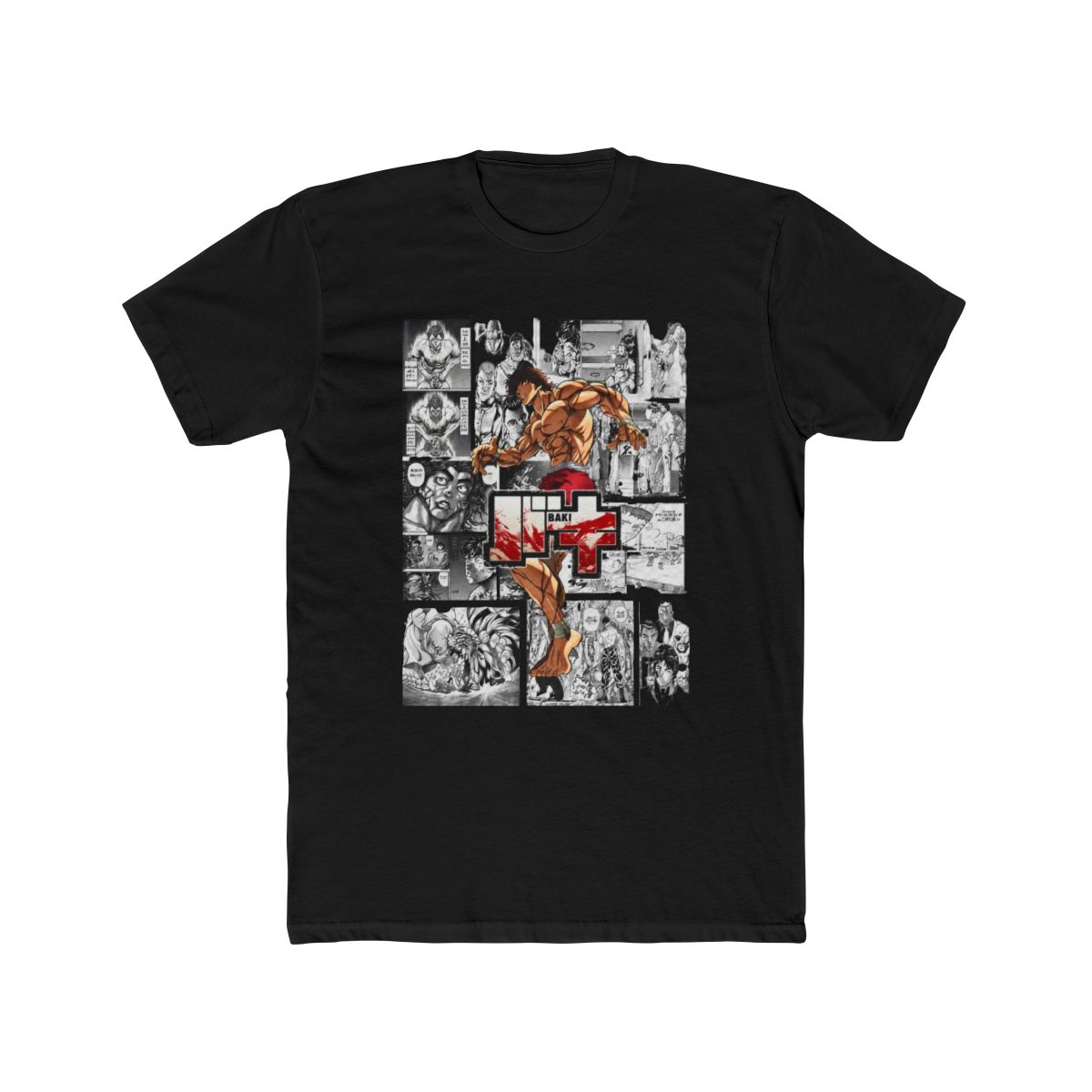 BAKI THE GRAPPLER T Shirt - alternate angle 3, merchandise