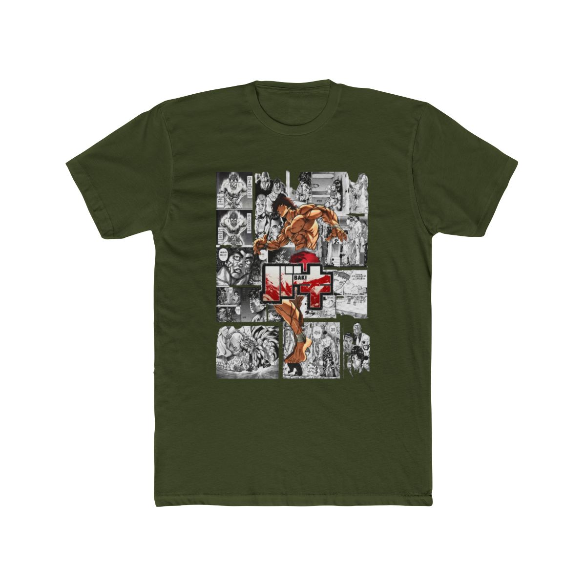 BAKI THE GRAPPLER T Shirt - alternate angle 5, merchandise