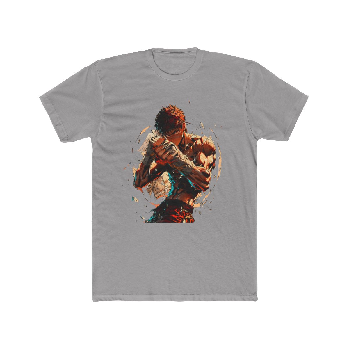 Baki Hanma Martial Arts Fan Art T Shirt - alternate angle 2, merchandise