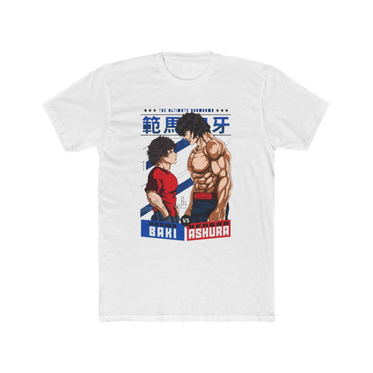 Baki vs Kengan Ashura Versus Art T Shirt - Official t-shirts merchandise