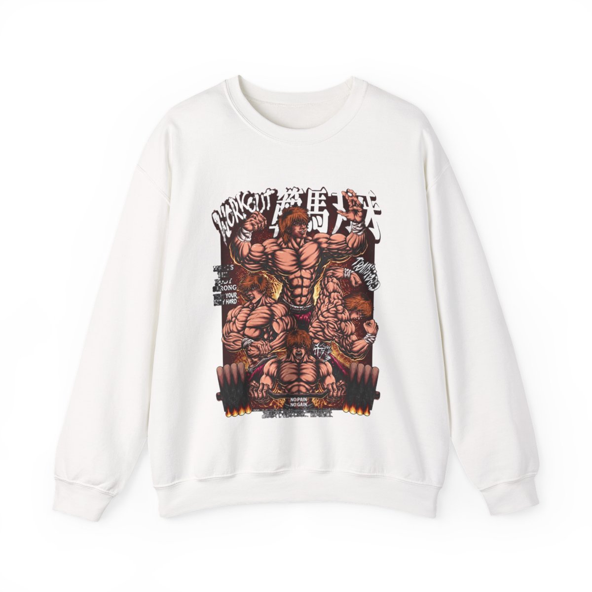 Baki Hanma Hoodies, Anime Hoodies, Vintage Sweater - Artsholic - Fan Art Merch - Official hoodies merchandise