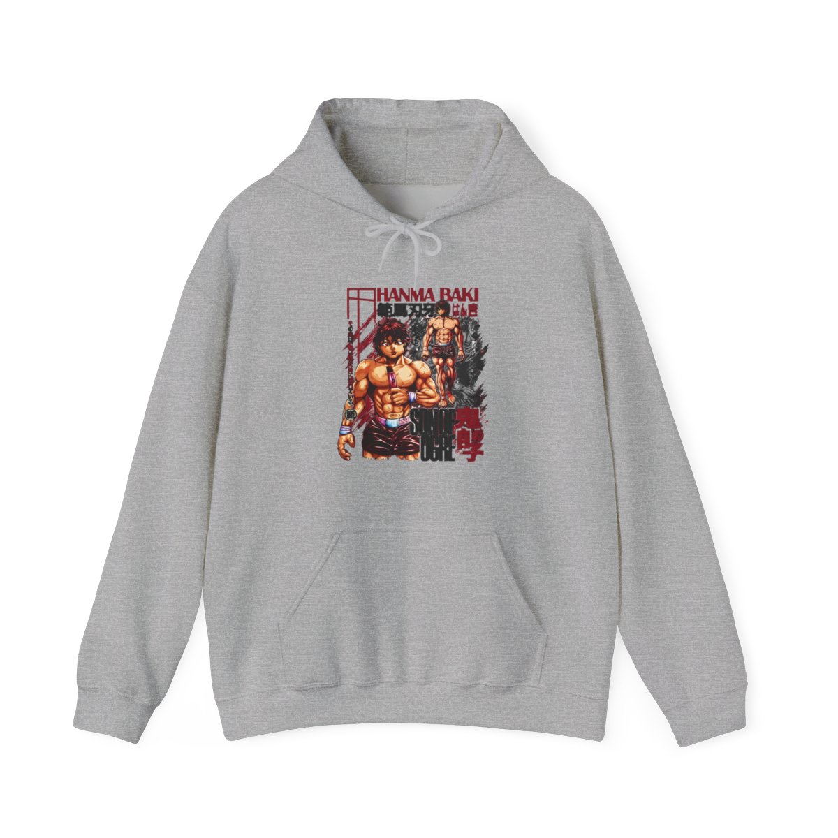 Baki Hanma Baki Streetwear Hoodie | Anime Ape - Official hoodies merchandise