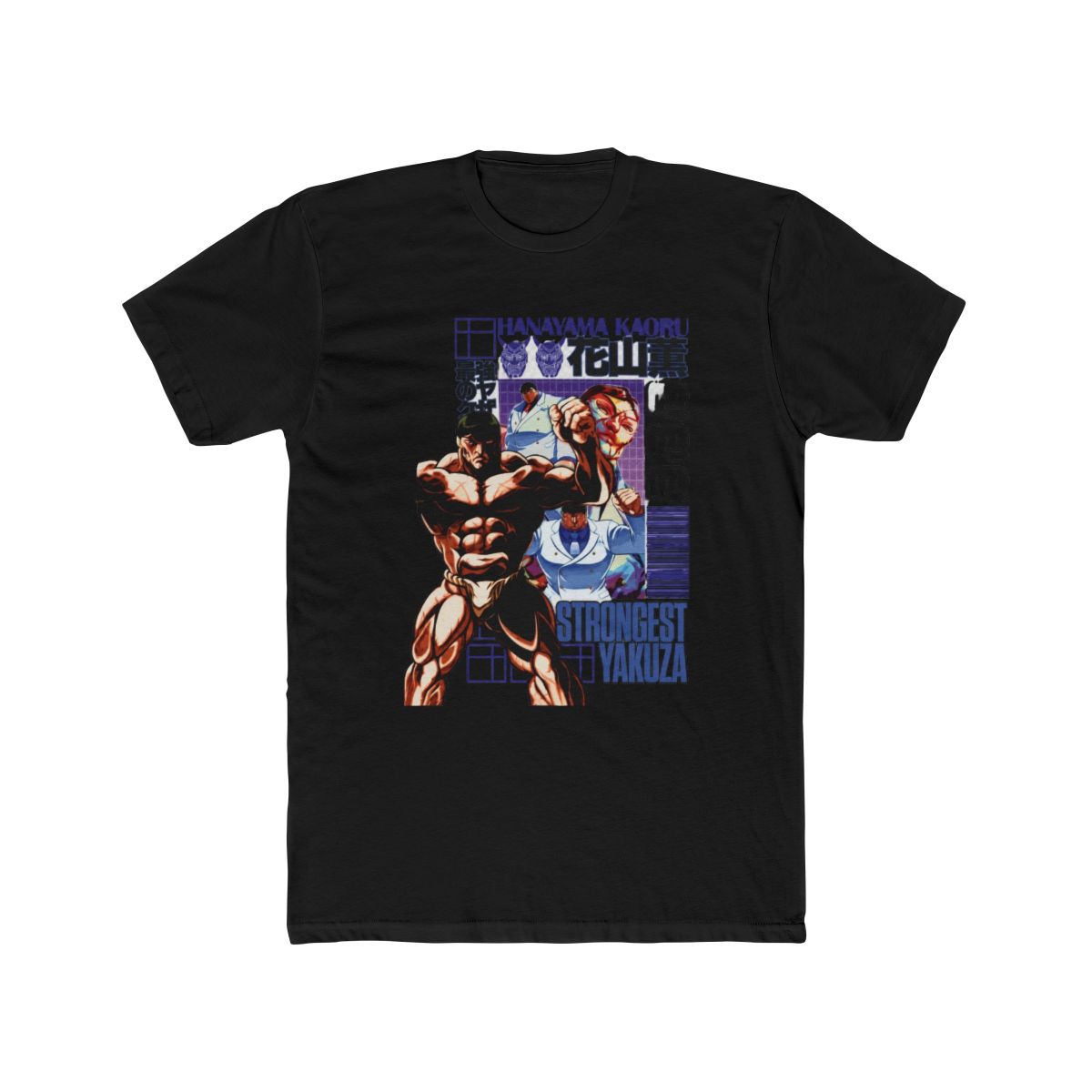 Hanayama Kaoru Baki Streetwear T Shirt | Anime Ape - alternate angle 3, merchandise