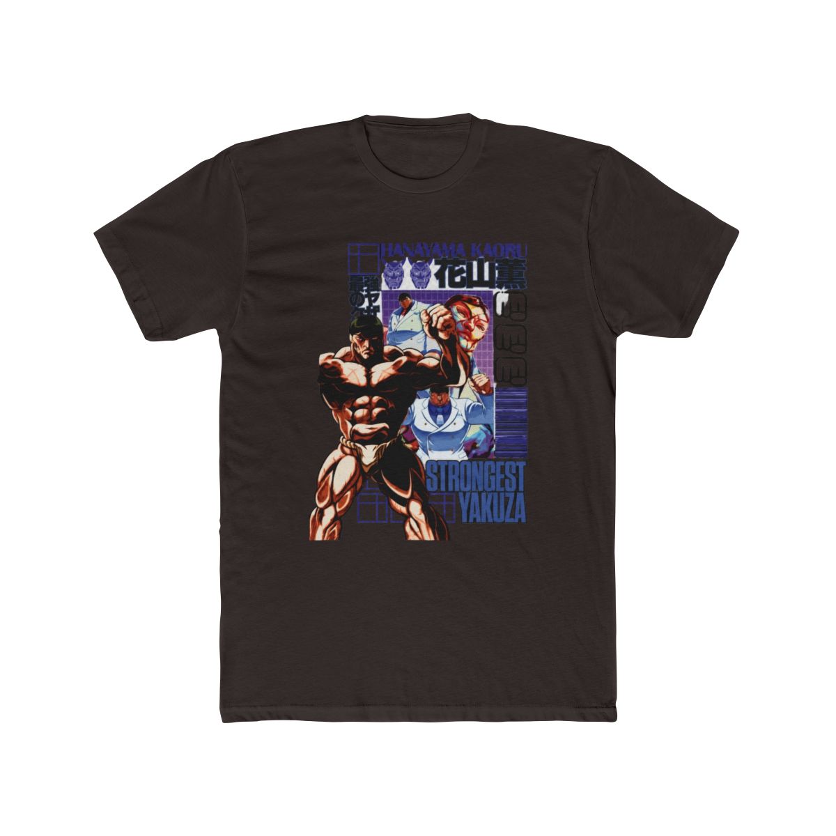 Hanayama Kaoru Baki Streetwear T Shirt | Anime Ape - alternate angle 2, merchandise