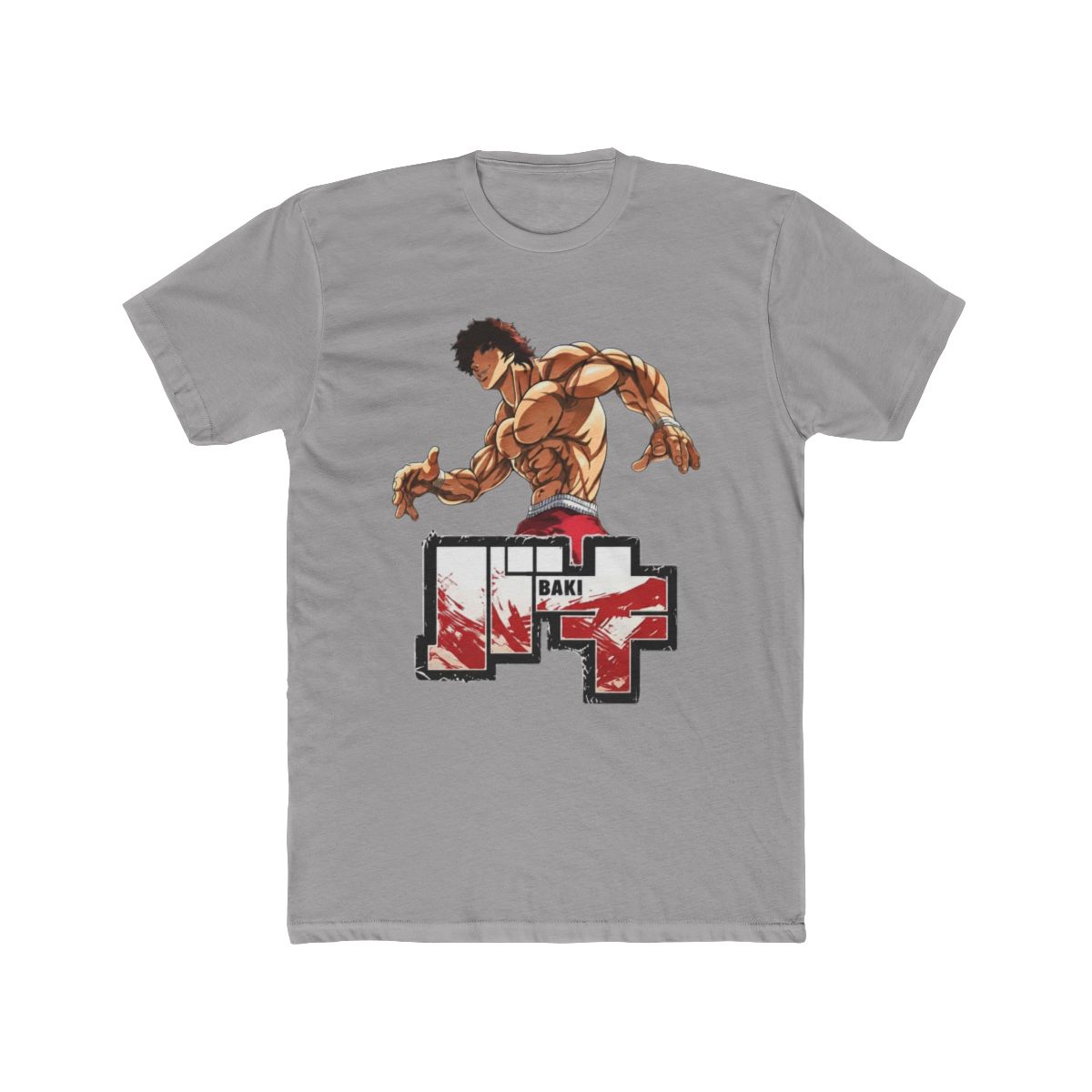 Anime Baki Hanma Washed Vintage T Shirt Merch Casual Short Sleeved T Shirt TShirt - Walmart.com - Official t-shirts merchandise