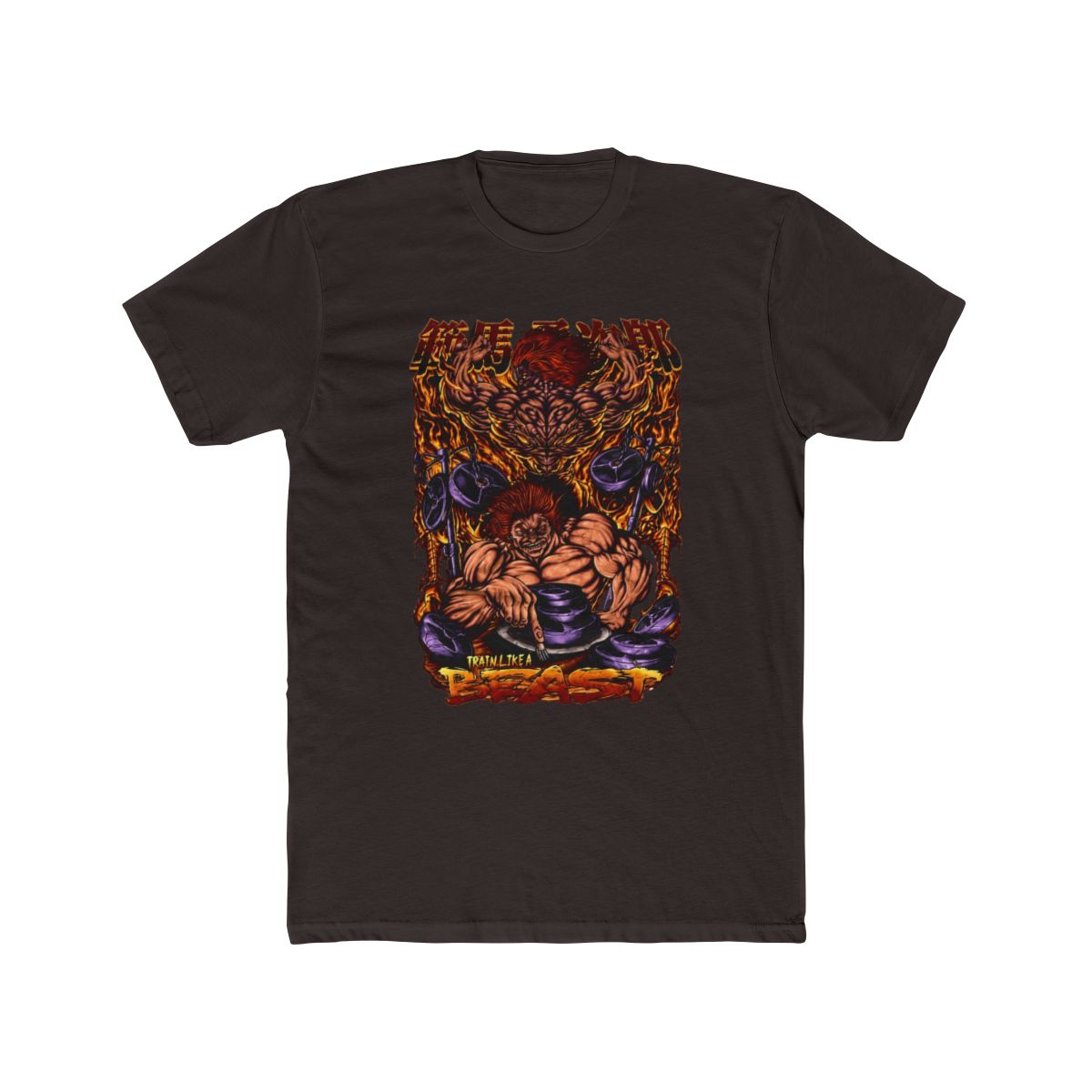 Yujiro Hanma Shirt, Baki Shirt, Anime Shirt, Graphic T Shirt - Artsholic - Fan Art Merch - alternate angle 2, merchandise