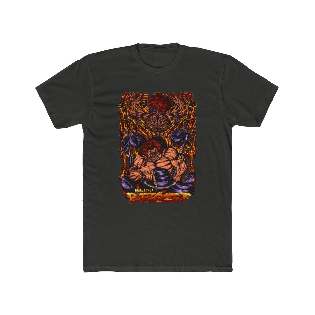 Yujiro Hanma Shirt, Baki Shirt, Anime Shirt, Graphic T Shirt - Artsholic - Fan Art Merch - alternate angle 5, merchandise