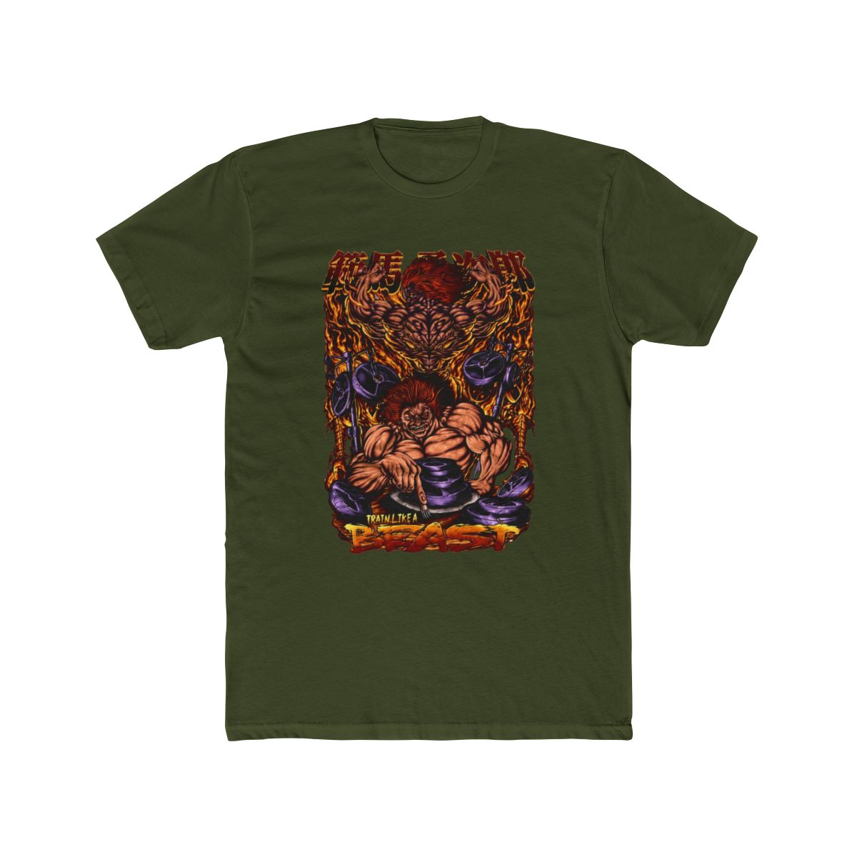 Yujiro Hanma Shirt, Baki Shirt, Anime Shirt, Graphic T Shirt - Artsholic - Fan Art Merch - alternate angle 4, merchandise