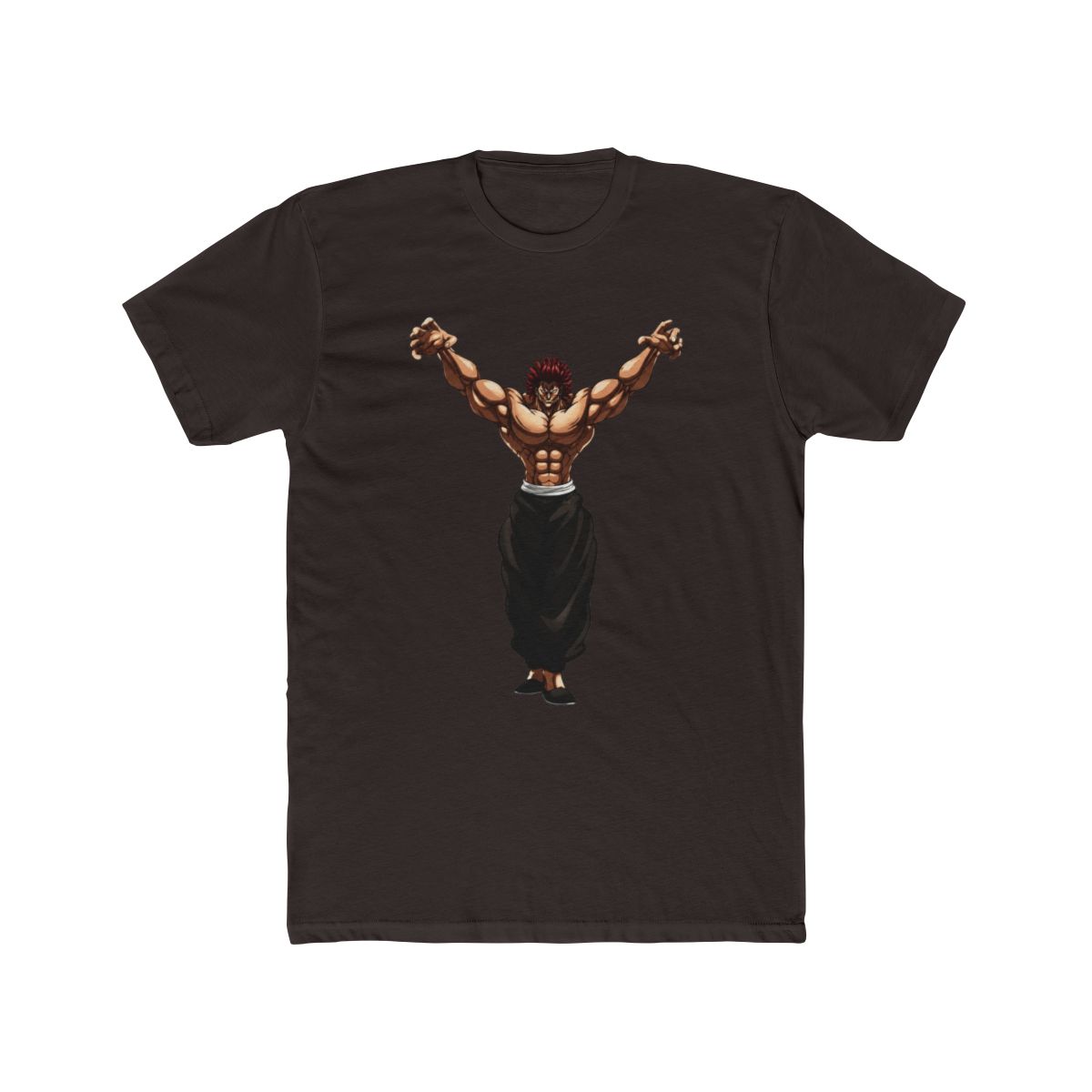 Baki Hanma Yujiro T Shirt Men Women Tops Tracksuit Anime Cosplay Merch, 3 - alternate angle 2, merchandise