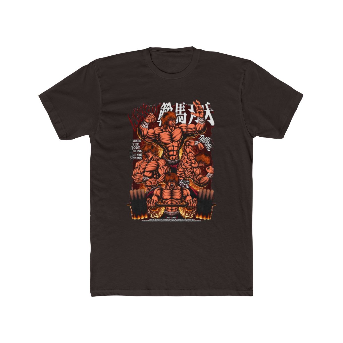 Baki Hanma Shirt For Kids, Anime Shirt For Kids, Vintage T Shirt For Kids - Artsholic - Fan Art Merch - alternate angle 2, merchandise