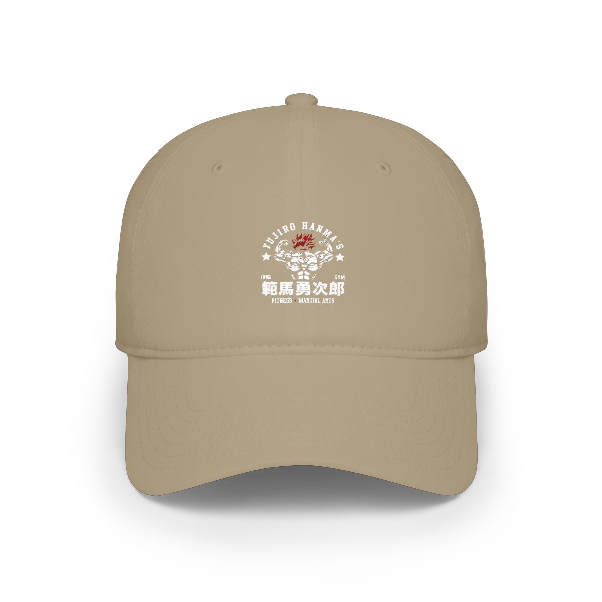 yujiro hanma's gym - back version Hat | Baki - alternate angle 3, merchandise