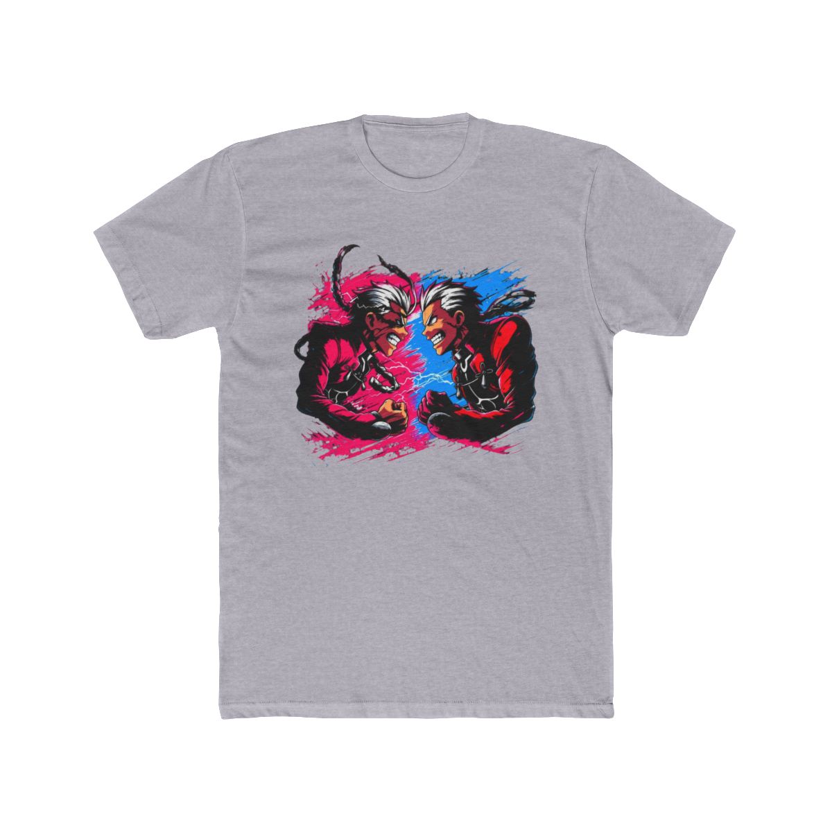 Baki Hanma Fierce Face-Off Fan Art T Shirt
