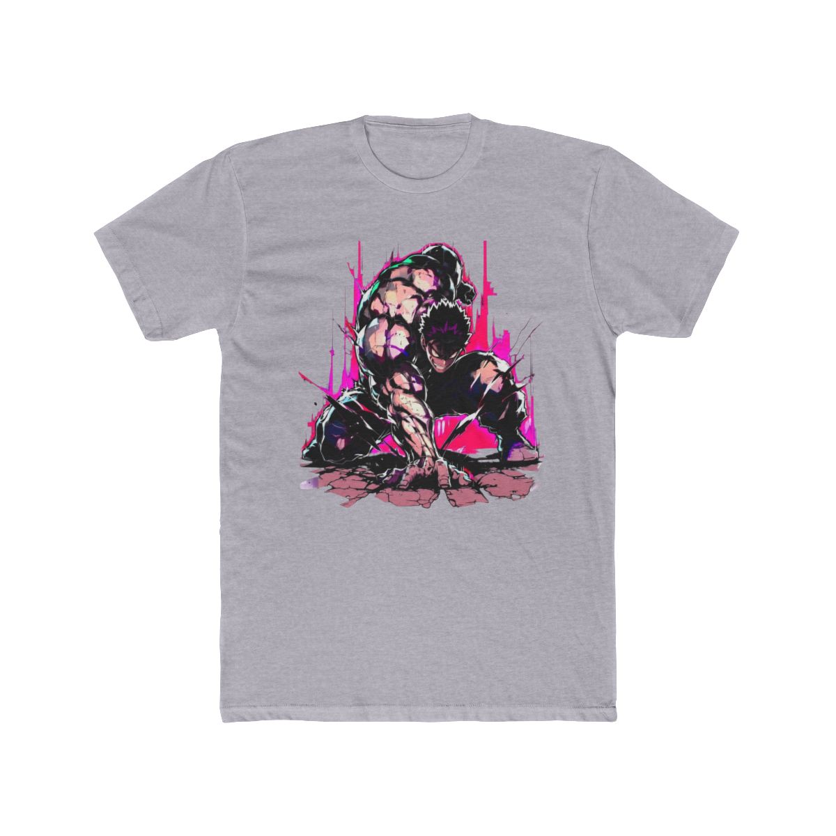 Yujiro Hanma Fierce Power Pose Baki T Shirt