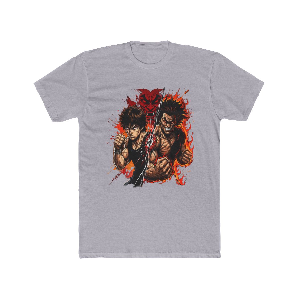 Baki Yujiro Hanma Anime Fight Art T Shirt