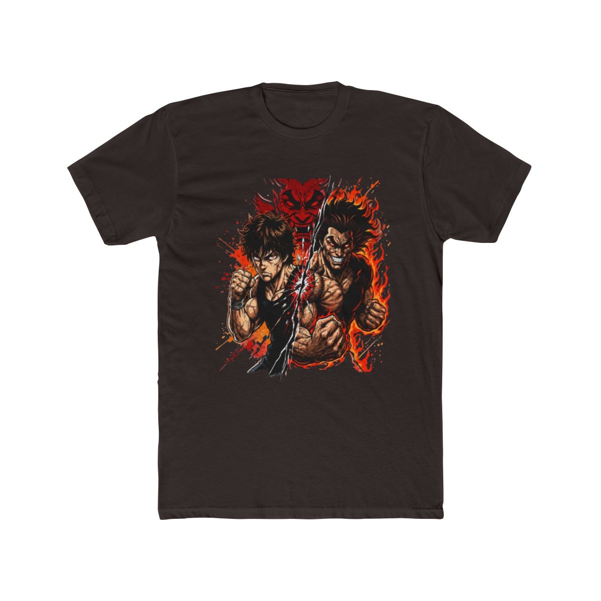 Baki Yujiro Hanma Anime Fight Art T Shirt - alternate angle 3, merchandise