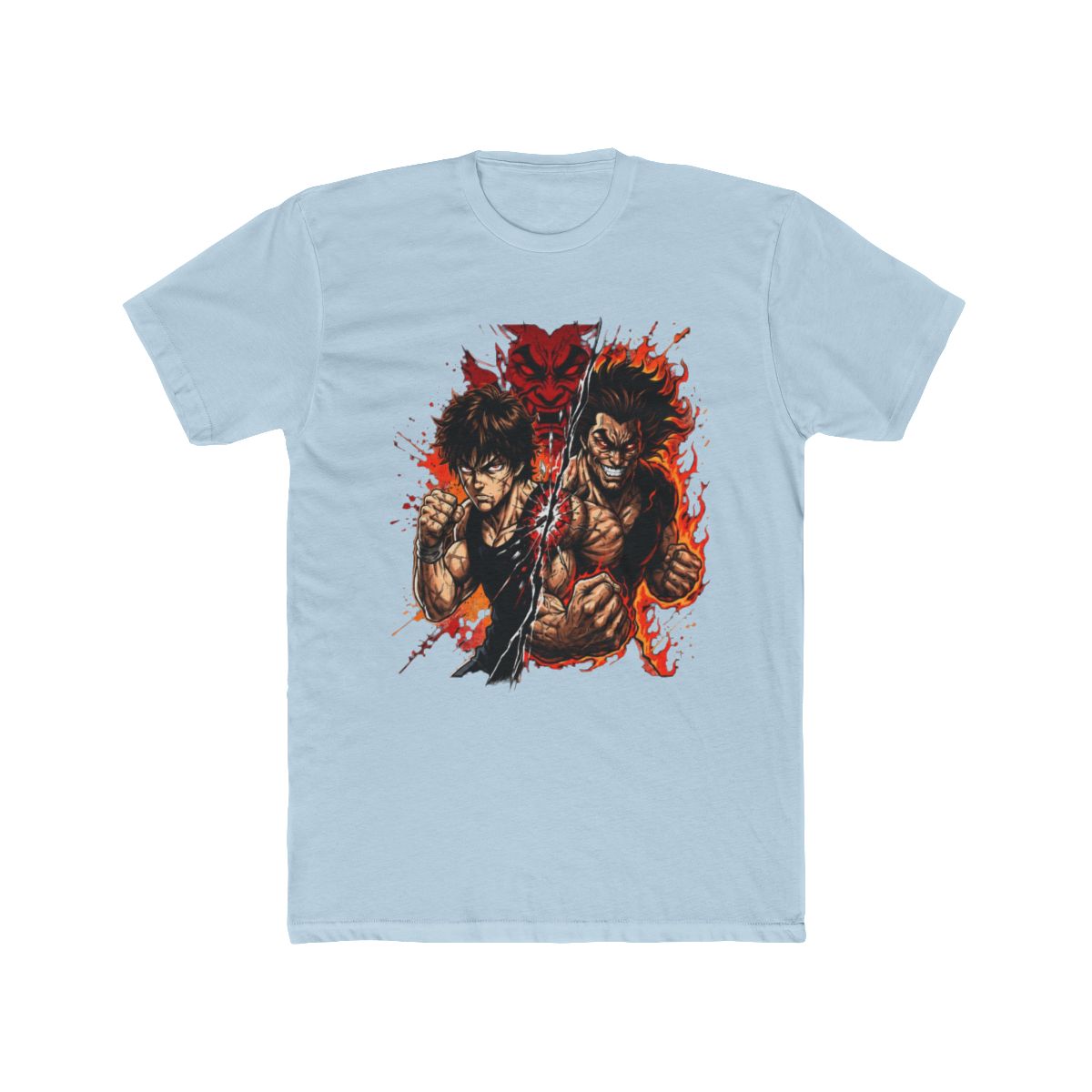 Baki Yujiro Hanma Anime Fight Art T Shirt