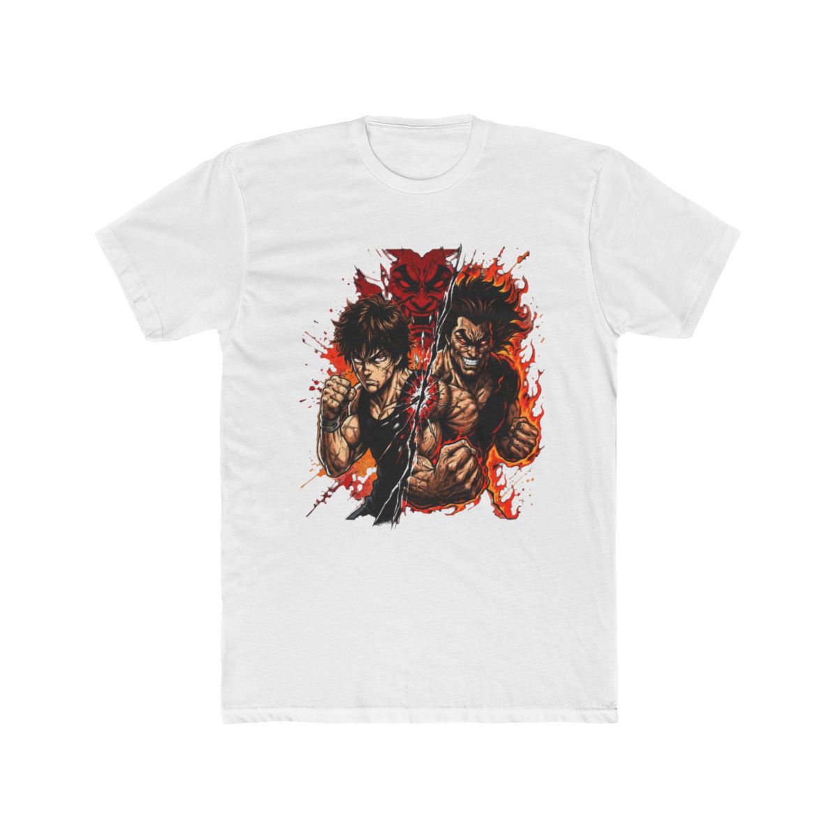 Baki Yujiro Hanma Anime Fight Art T Shirt - Official t-shirts merchandise