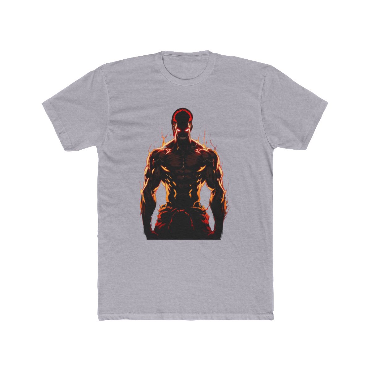 Yujiro Hanma Intense Fiery Aura T Shirt | Baki