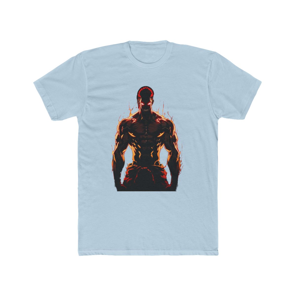 Yujiro Hanma Intense Fiery Aura T Shirt | Baki