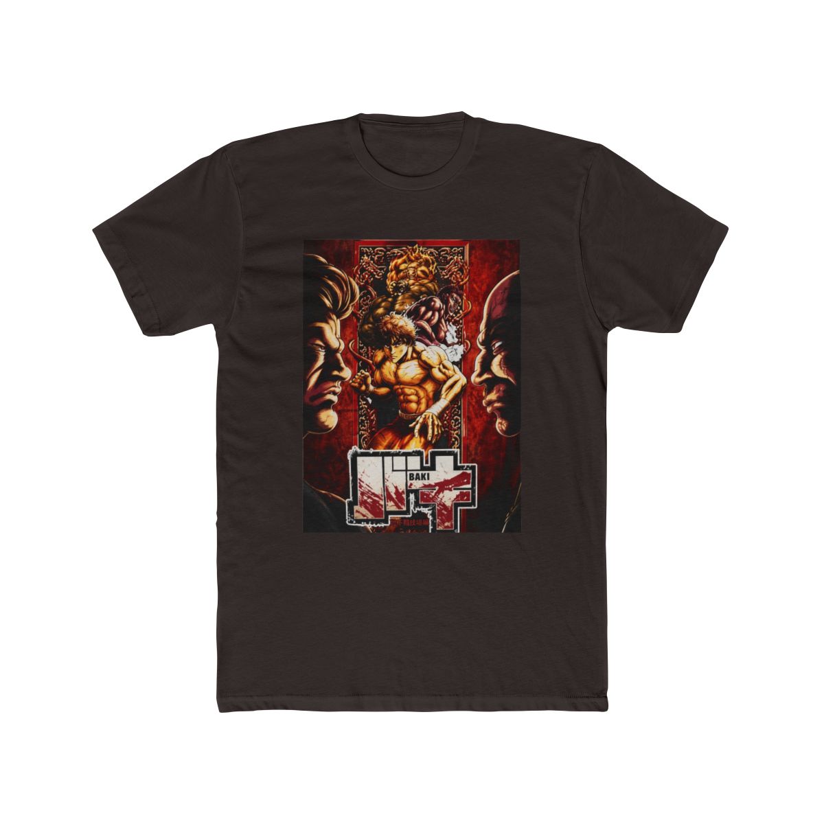 Baki T Shirt - Key Art Battle Ready Character Image - alternate angle 2, merchandise