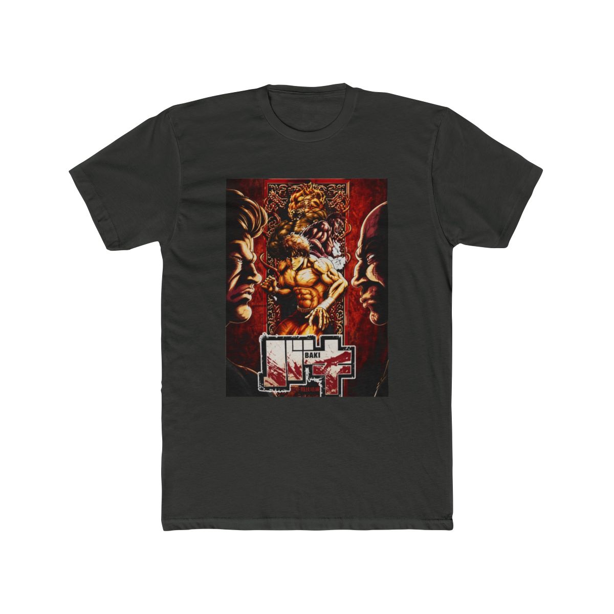 Baki T Shirt - Key Art Battle Ready Character Image - alternate angle 5, merchandise